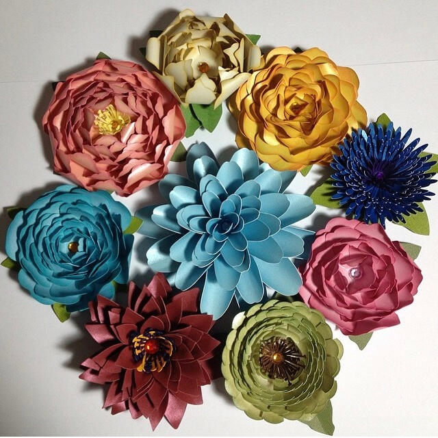 Paper Craft Flowers Paper Craft Flowers